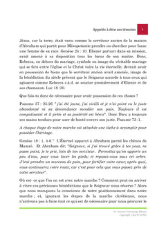 Appelés à être ses témoins