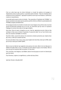 Ode à l'éternel