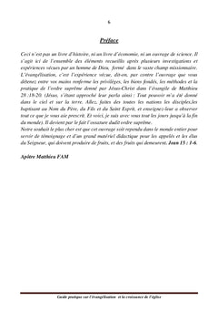 Guide pratique sur l'évangelisation et la croissance de l'église