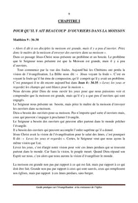 Guide pratique sur l'évangelisation et la croissance de l'église