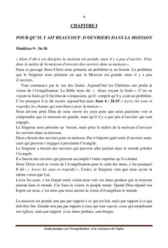 Guide pratique sur l'évangelisation et la croissance de l'église