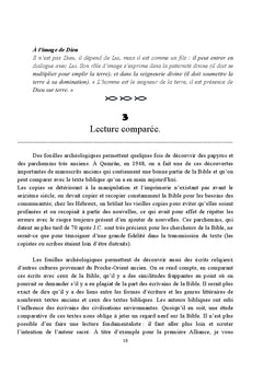 Au commencement...