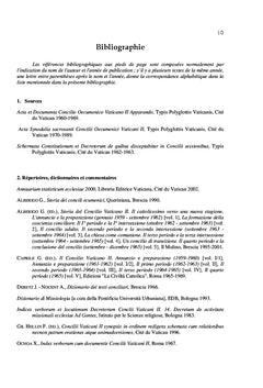 La conscience missionnaire de l'église