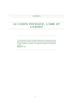 La Simplicité de l'Evangile