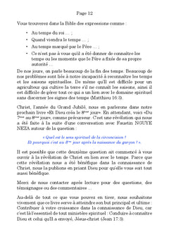 Du 7ème au 8ème Jour