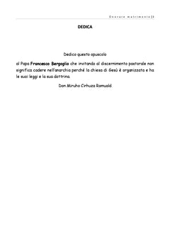 Salvare e onorare il matrimonio sacramentale