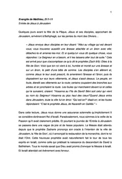 Réflexions Bibliques: Nouveau Testament