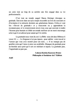 Devoir de gratitude