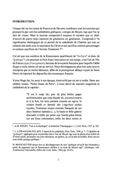 Les cathédrales gothiques, somme théologique
