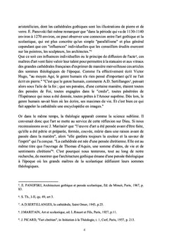 Les cathédrales gothiques, somme théologique