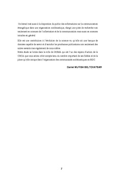 Impact de la communication évangélique dans une église locale