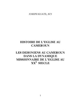 Histoire de l'Église du Cameroun