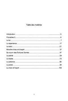 Tout commence avec la foi