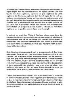 Tout commence avec la foi