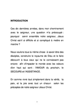 Charte du vivre ensemble au sein de l église