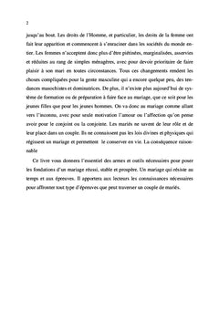 Les secrets d'un mariage réussi