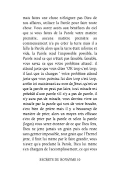 Les secrets du royaume