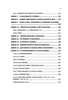 Chronologie prophétique de la fin du monde: