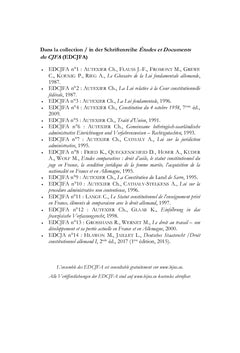 Droit international prive allemand et europeen du patrimoine