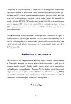 La crise migratoire au Venezuela
