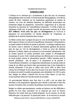 Nourriture pour Tous