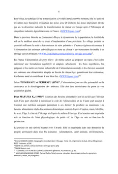 Contribution et l'évaluation de la porciculture