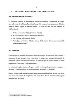 Contribution et l'évaluation de la porciculture