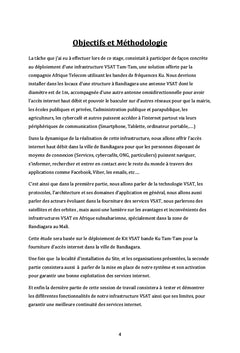 Déploiement d'une infrastructure VSAT à Bandiagara