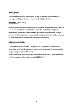 Déploiement d'une infrastructure VSAT à Bandiagara