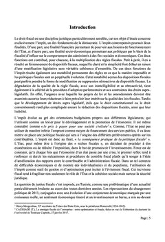 La sécurité juridique en droit fiscal