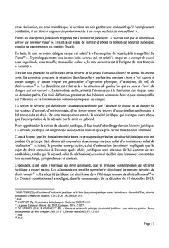 La sécurité juridique en droit fiscal