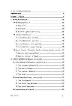 Les voies d'abord chirurgicales du membre supérieur en traumatologie