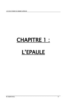 Les voies d'abord chirurgicales du membre supérieur en traumatologie
