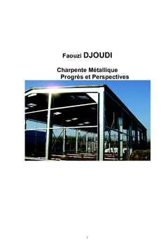 Charpente Métallique Progrès et Perspectives