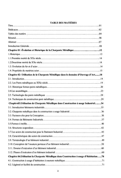 Charpente Métallique Progrès et Perspectives