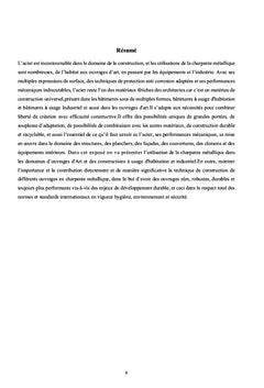 Charpente Métallique Progrès et Perspectives