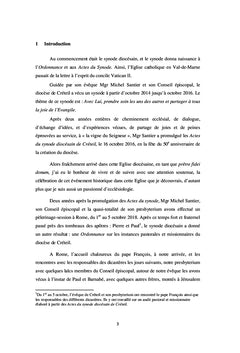 UNE EGLISE AU PASSAGE DE LA LETTRE A L'ESPRIT DU CONCILE VATICAN II