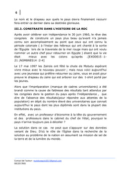 La lumiere sur le Congo