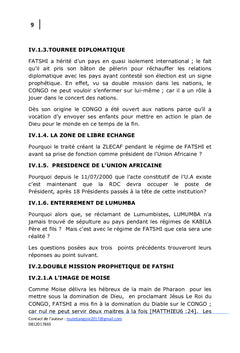 La lumiere sur le Congo