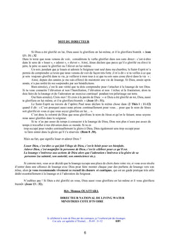 Guide de louange (Worship guide)