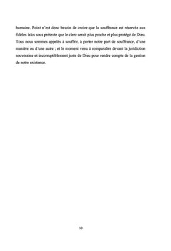 LE SOUVENIR D'UN PRÊTRE FRACTURE