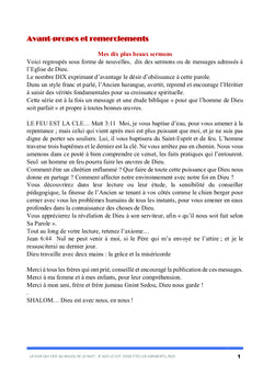 Elie... Le Feu est la Clé
