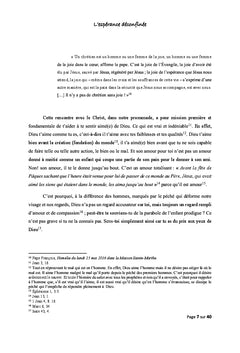 L'espérance déconfinée