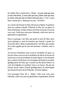 Les révélations sur LE DIEU D'ABRAHAM, D'ISAAC ET DE JACOB (Tome 1)