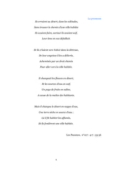 L'exode ou la vocation