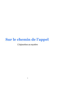 L'exode ou la vocation