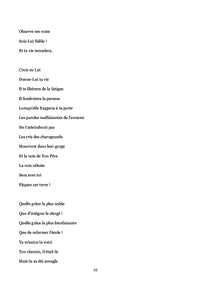 L'exode ou la vocation