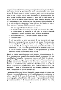 Le monologue d'un jeune prêtre