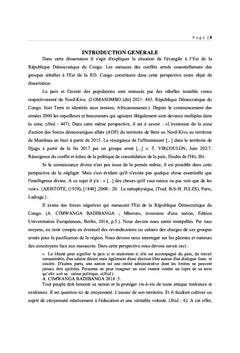 Evangile à l'Est de la RD. Congo