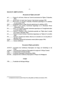 Un Magistère local et son rapport à la Bible